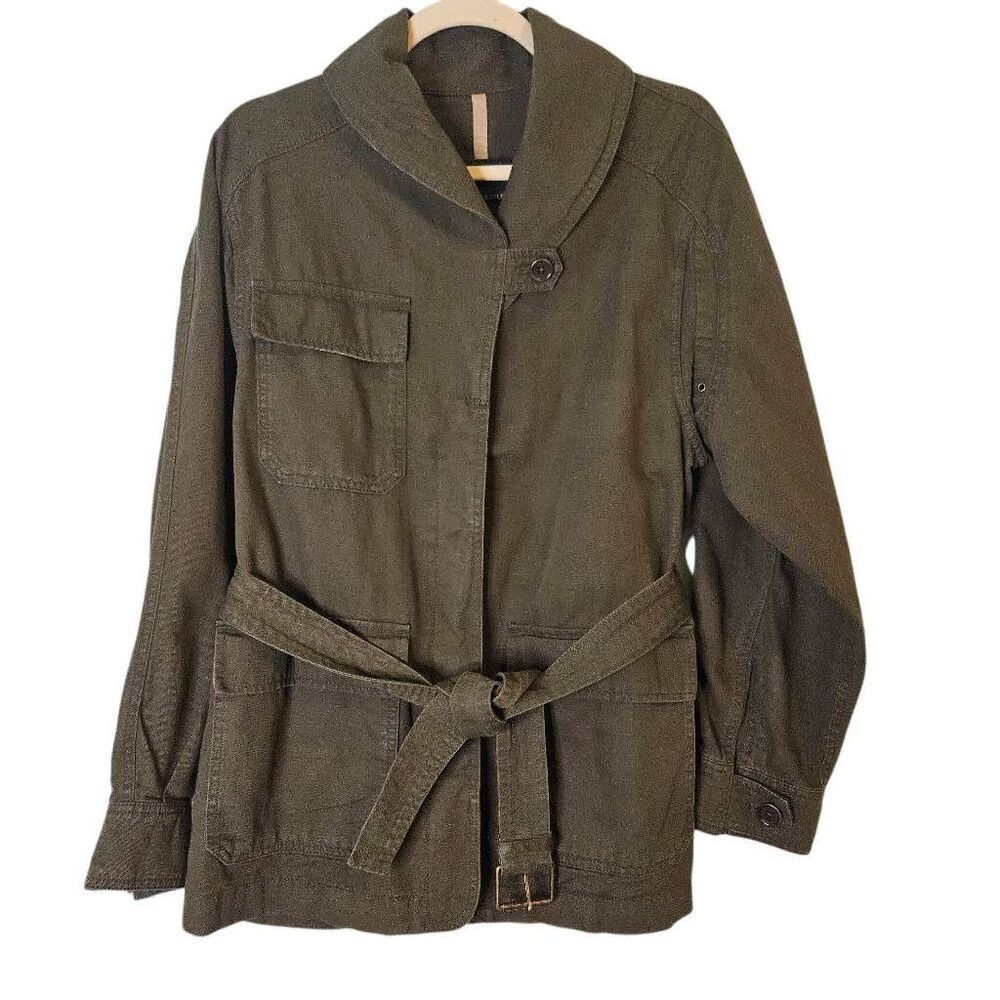 Banana Republic womens utility military jacket. L.